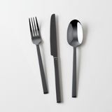 Kit posate acciaio Inox con coltello forchetta cucchiaio e salvietta -  Conf. 50 - RETIF