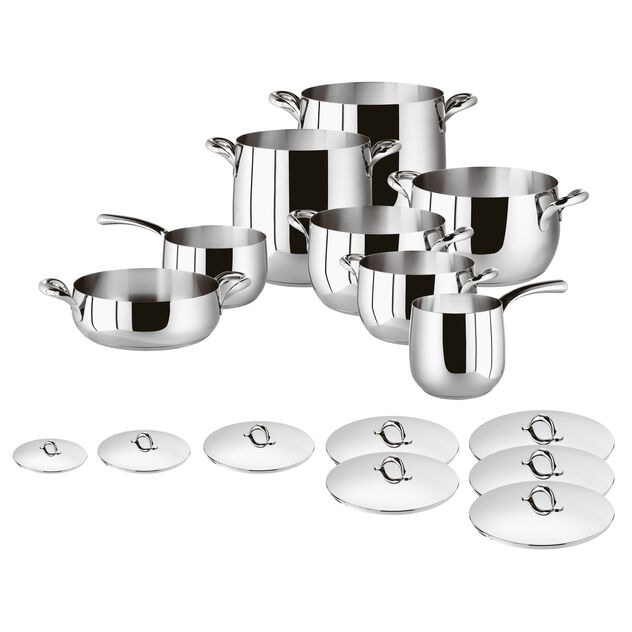 Cookware set 16 pieces  image number 0